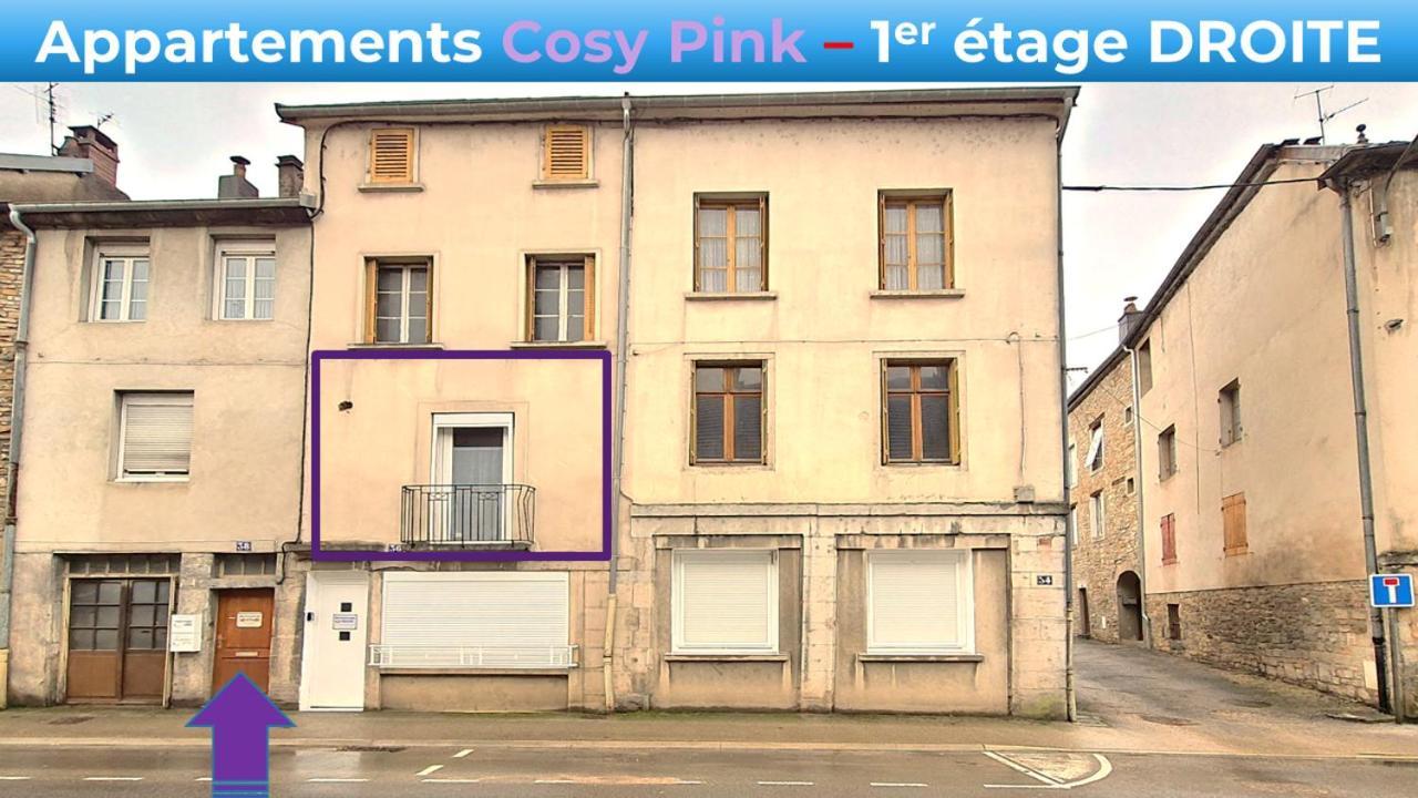 Appartement Cosy Pink Salins Les Bains Luaran gambar