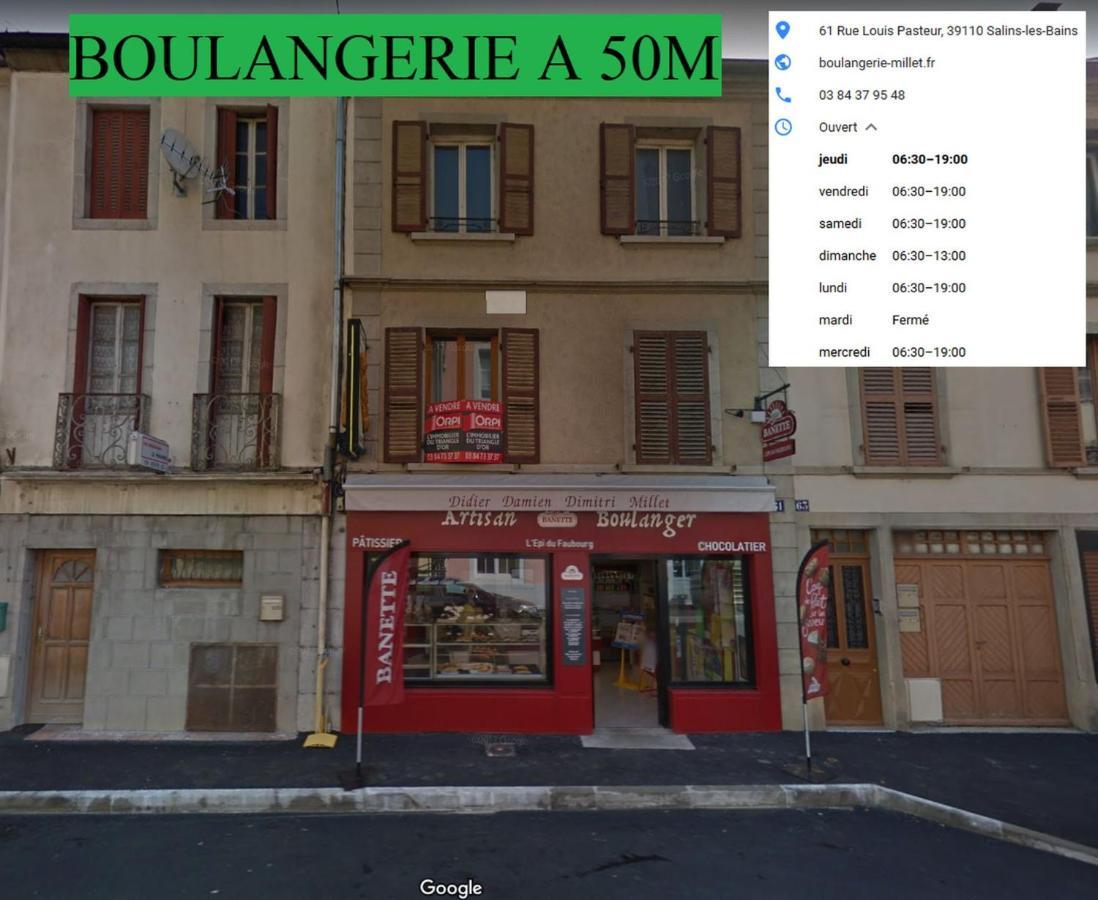 Appartement Cosy Pink Salins Les Bains Luaran gambar